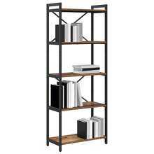 vidaXL Bücherregal aus Altholz 60 x 30 x 153 cm, Holzwerkstoff