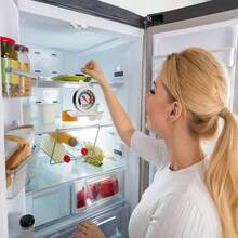 3PCS Stainless Steel Fridge Freezer Dial Thermometer Temperature Gauge Stands & Hangs - Silver - View 7