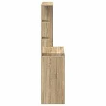 vidaXL Schreibtisch Sonoma Eiche 78,5 X 37 X 154,5 Cm Holzwerkstoff - Gelb - Übersicht 6