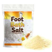 Detox Bath Salt 21 Ounces Epsom Salt With Natural Ginger And Lemon Essential Oils Plus Vitamin C In Pouch With Easy Press-Lock Seal (1 Oz/30g/Bag)