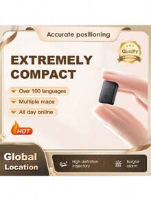 1/2 pieza Minirastreador GPS, Rastreador GPS para vehículos, Minirastreador, Rastreador GPS para perridad para aventuras al are y viajes, Apto para vehículos, bicicletas, mascotas, niños