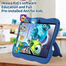 Kids Tablet WiFi 7'' 128Gb - 8Gb Ram Educational Android Quad Core Dual Cameras - PRIMICIAS QIU - Niña - Rosa/Marrón - Ver 4