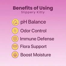 Kitty Queen Slippery Kitty Feminine Probiotic + Moisture Gummies,Supports PH Balance & Digestive Health, Slippery Elm For Women - All In One Solution With Slippery Elm 60 Count Pineapple Flavor - 3PCS - View 3