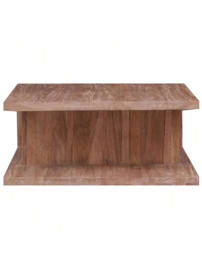 vidaXL Coffee Table 70x70x30 Cm Solid Teak view 5