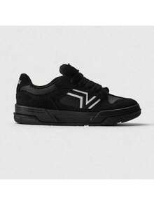 Marts Vplus Women's Men's Casual Sport Lace-Up Sneakers - 黑色 黑色 - 查看 2