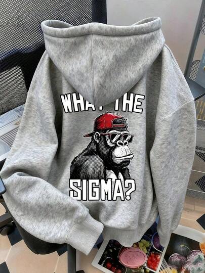 1pc Tween Boy Fleece Lined Thick Warm Hoodie Sweatshirt, Young Student Clothing, Suitable For Kids Autumn/Winter Long Sleeve Top