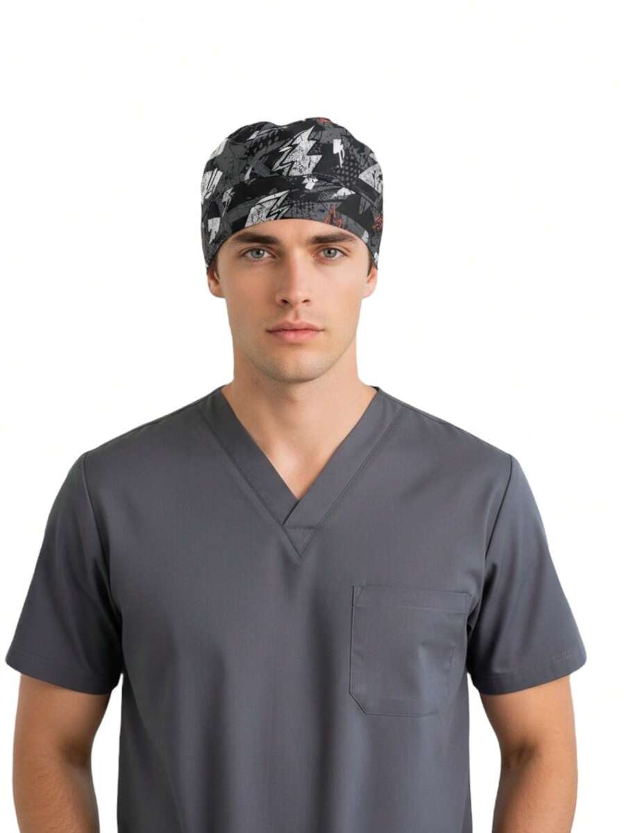 SOULMATE Gorro Médico Quirúrgico Para Hombre - Rayos - Ver 1