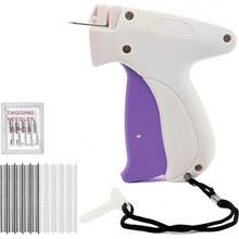 1pc Precision Sewing Gun Kit, Jam-Free Mini Clothing Tag Gun For Garment Micro-Marking, Quick Clothing Repair Sewing Tool Set Includes 6 Needles, 1000 Black And 1000 White 5mm Mini Nails, C200 Label Gun - Multicolor - View 19
