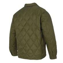 Puma WINTERIZED Shirt Down Jacket Cotton Down Jacket Duck Down 80% Men's Fitness Sports 635761-81 - Olive Green - View 2