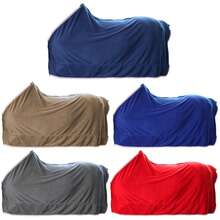1pc High Quality Fleece Horse Rug, Soft, Breathable, Sweat-Absorbent, Durable Single Layer Horse Blanket Shawl, Suitable For Equestrian, Christmas Season, Autumn/Winter
