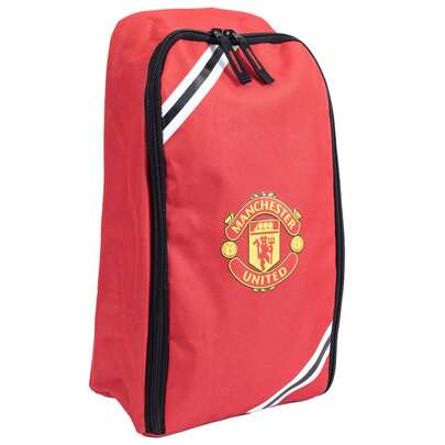 Manchester United FC Core Stripe Boot Bag (Red) - 100% Mixed - (TA12090)