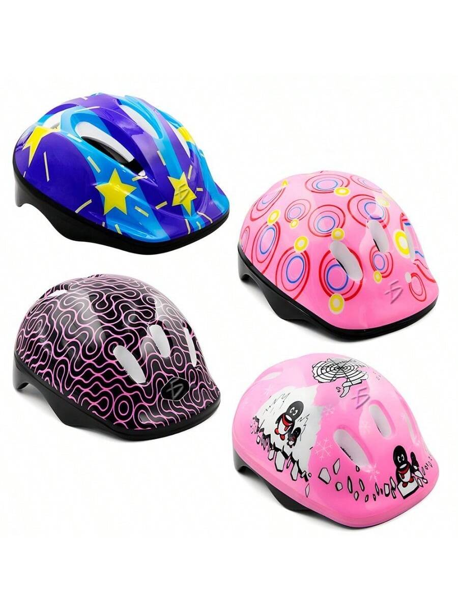 Casco de niño y niña para bicicleta, monopatín, patines y skateboard