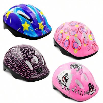 Casco de niño y niña para bicicleta, monopatín, patines y skateboard