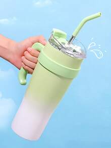 1个30/40盎司吸管杯，不锈钢双层隔热杯 - 彩色 - 查看 8