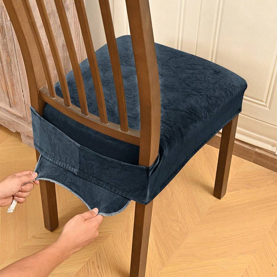 Chair Covers - Dark Blue - View 1