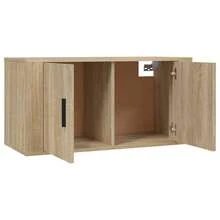 vidaXL TV-Wandschrank Sonoma-Eiche 80x34,5x40 Cm - Gelb - Übersicht 8