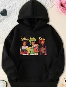 2026Hoodie Uicideboy Collage:Grunge  Printed Rap Hoodie,Gift For HalloweenLoose And Comfortable-Celebraciones Navideñas - 黑6 - 查看 6