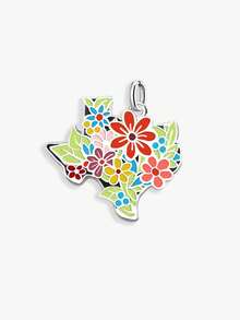 1pc Minimalist & Unique 925 Sterling Silver Enamel Guadalupe Virgin Mary Pendant, DIY Jewelry, Exquisite Gift For Men & Women