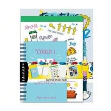 BLUESKY Friends Notebook Set - Baby Blue - View 1
