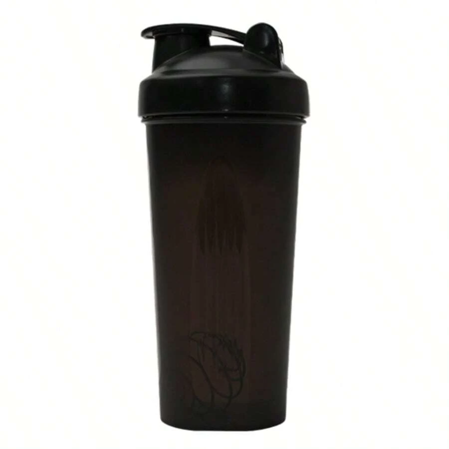 PromoClick 600ml Shaker Mixing Cup With Spill-Proof Lid, Ideal For The Gym - Black - View 1