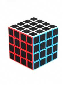 3x3 High-Speed Carbon Fiber Magic Cube - Stress Relief & Intellectual Toy Suitable For All Ages, Perfect Gift For Teens & Adults, Montessori Educational Toy