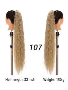 Clip In Hair Extensions Brown Highlighteded Caramel Blonde Thick Highlighted Hair Piece Long Wavy Clip In Extensions Full Head Synthetic Hair Extension For Women