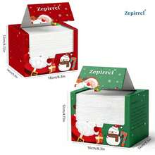 2 Boxes 26*30cm Christmas Disposable Face Towels, Large Size Facial Cleansing Wipes, Multi-Purpose Skincare, 40 Count/Box