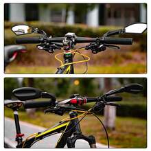 Bike Rear View Mirror Bike Cycling Mirror Clear Wide Range Back Sight Rearview Mirror Adjustable Handlebar Left Right Mirrors