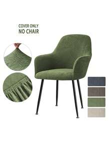 1/2 件高扶手椅套提花叶子餐椅套弹力家用扶手椅座椅套适用于派对婚礼椅子 - 彩色 - 查看 12