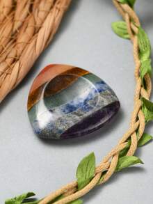 1/5/10/20 piezas Piedras de colores múltiples del Chakra Cuarzo natural pulido asimétrico Cuentas de energía de yoga para sanación del Chakra Accesorios para hacer joyas DIY