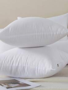 2pcs Square Thickened Brushed Throw Pillow Covers, High Elasticity, Machine Washable, Suitable For Home, Bedroom, Living Room, Office, All Seasons