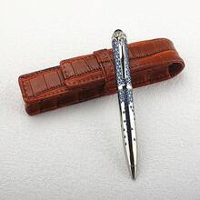 高級金屬圓珠筆，適合金融、辦公室、學生使用，藍色墨水，中尖 (0.7mm)，文具簽名筆，返校季 - 148P - 查看 16