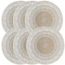 4pcs/6pcs/8pcs/10pcs Bohemian Style Woven Cotton Crochet Placemats With Tassels, Suitable For Placing Cutlery, Plates, Glasses Or Other Tabletop Items, Providing Protection For Your Dining Table. Suitable For Birthdays, Weddings, Parties, Easter, Thanksgiving, Christmas, New Year, Housewarming, Graduations And Other Occasions. - Multicolor - View 11