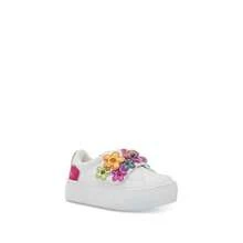 Mini Flower Retal Sneakers - Toddler, Little Kid, Big Kid |  | Infant Sneakers - White Multi - View 1