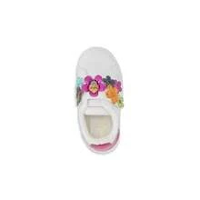 Mini Flower Retal Sneakers - Toddler, Little Kid, Big Kid |  | Infant Sneakers - White Multi - View 4