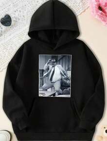 2026Hoodie Uicideboy Collage:Grunge  Printed Rap Hoodie,Gift For HalloweenLoose And Comfortable-Celebraciones Navideñas - 黑12 - 查看 6