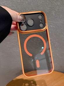 Hohe Qualität, drahtloses Magneteinschluss unterstützt, separate metallische Tasten und metallischer Kamerarahmen geeignet für iPhone 17,17AIR,16, 15, 14, 13, 12, PRO MAX,PLUS