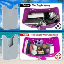 Silicone Phone Holder Bogg Bags, Compatible Phone Case Attachment Similar Beach Tote Bag Accessory U2013 Holder Bogg, White - trắng - Xem 4