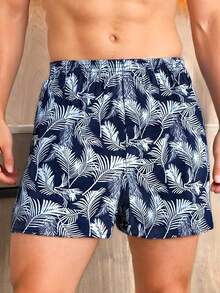 4 piezas Pantalones clásicos de cuadros 100% algodón con aloe vera para hombres, de moda y cómodos - Multicolor - Ver 3