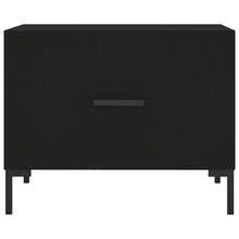 vidaXL 2 Stück Couchtische, Schwarz, 50x50x40 Cm, Holzwerkstoff - Black - View 6