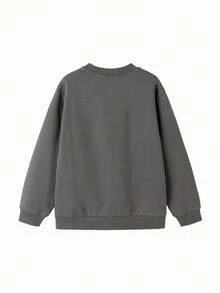 Balabala 男童抓绒卫衣，2025冬季商场版，保暖休闲卫衣