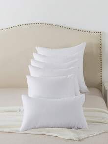 2pcs Square Thickened Brushed Throw Pillow Covers, High Elasticity, Machine Washable, Suitable For Home, Bedroom, Living Room, Office, All Seasons