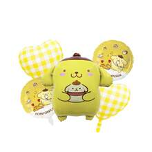 Juego de globos Sanrio, decoración de escena de fiesta de Hello Kitty, globos de fondo fotográfico de fiesta de Kuromi, accesorios de decoración de celebración de fiesta de Cinnamoroll