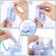 BigOtters - 5 toallas comprimidas con botella, pañuelos de monedas para acampar, tabletas de papel higiénico, toallas portátiles para belleza del hogar y senderismo al aire última intervensión - 100 unidades - Ver 2