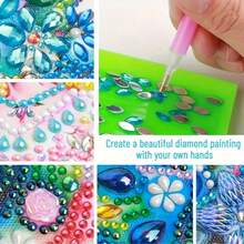 6pcs Diamond Painting Greeting Card Set, DIY Butterfly Theme Design - Includes 6 Envelopes, High-Quality Craft Paper Material, Mosaic Art Creative Postcard. Suitable For Holiday Blessings Or Conveying Heartfelt Gifts, Expressing Warmth And The Best Wishes. - Multicolor - View 11