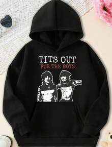 2026Hoodie Uicideboy Collage:Grunge  Printed Rap Hoodie,Gift For HalloweenLoose And Comfortable-Celebraciones Navideñas - Black 2 - 查看 6