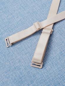 6 Piezas/Juegos Tirantes de Sujetador Extendidos de 42CM, Tirantes de Sujetador Ajustables Antideslizantes, Tirantes de Sujetador de Tela, Tirantes de Hombro de Sujetador Elásticos Reemplazables - Multicolor - Ver 3