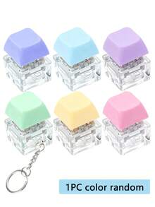 Keyboard Stress-Relieving Toy, 4-In-1 Keyboard Stress-Relieving Keychain, Keyboard Stress-Relieving Button Finger Rattle Toy, Stress-Relieving Gift, Button Stress-Relieving Gift, Incredible Birthday Gift, Party Small Gift