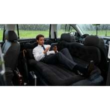 High-Value Comfortable Inflatable Car Bed, Car Accessory With Soft And Skin-Friendly Flocking And Foldable Design, Suitable For Camping, Beach Trips, Outdoor Picnics, Road Trips, As A Pool Inflatable Bed And Party Inflatable Bed - màu đen - Xem 10
