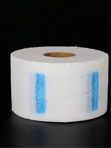 1/5 Piezas Tiras de cuello Herramientas de corte para peluqueros profesionales, Tiras de cuello desechables para peluquería, Suministros de barbería, Blanco - Blanco - Ver 7